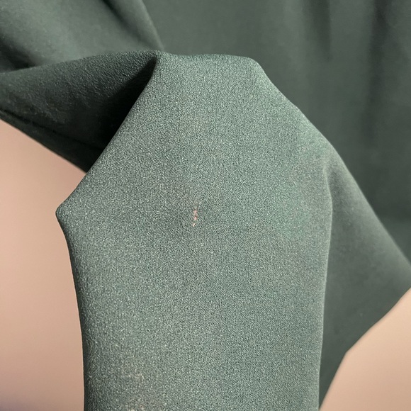 Calvin Klein Off The Shoulder Sheath Dress, Size 2 (US) Deep Sea Green - Picture 5 of 9